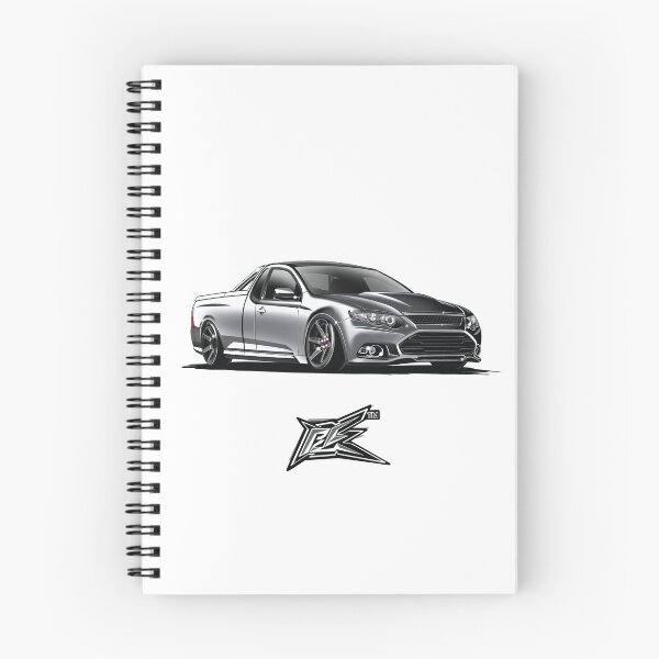 Item preview, ford falcon FG xr8 ute silver  designed and sold by NaquashM.