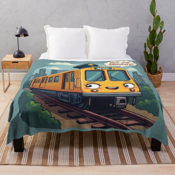 Item preview, Cute NYC Subway Cartoon for Kids - Back to School Adventure designed and sold by MayaDelaye.