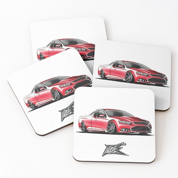 Item preview, ford falcon FG xr8 ute red designed and sold by NaquashM.