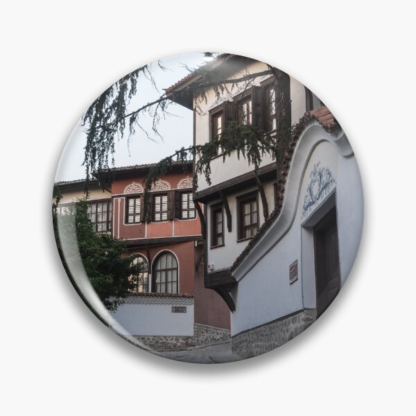 Item preview, Old Town Plovdiv Cobblestone Streets and Elegant Revival Houses designed and sold by Georgia Mizuleva.