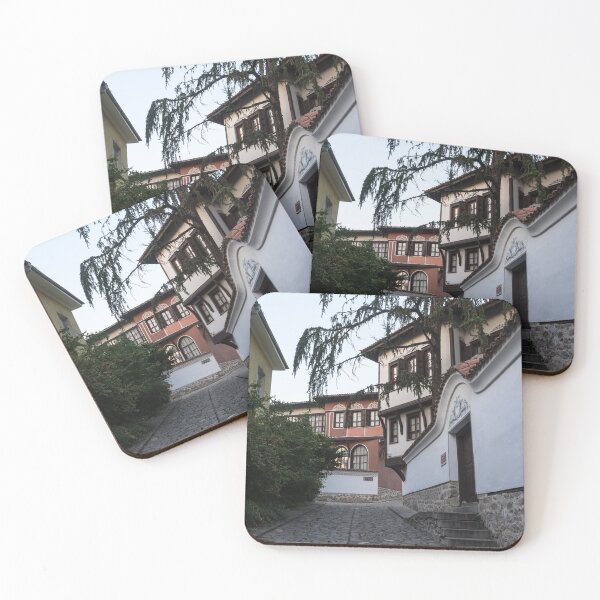 Item preview, Old Town Plovdiv Cobblestone Streets and Elegant Revival Houses designed and sold by Georgia Mizuleva.