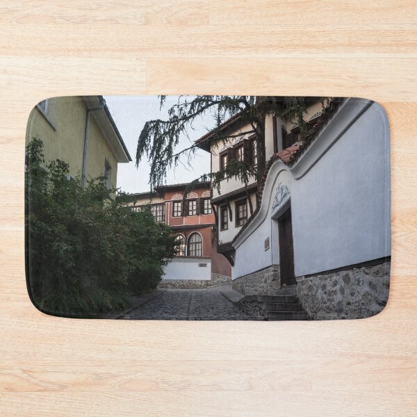 Item preview, Old Town Plovdiv Cobblestone Streets and Elegant Revival Houses designed and sold by Georgia Mizuleva.