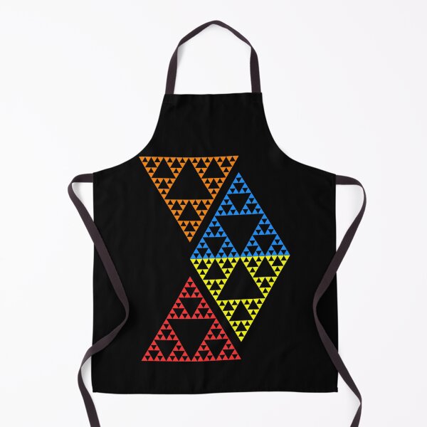 Item preview, Four Sierpinski Triangles Fractal Geometry Math Shapes Mania designed and sold by Shapes-Mania.