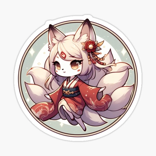 Item preview, Kitsune Joy designed and sold by RW Art Prints.