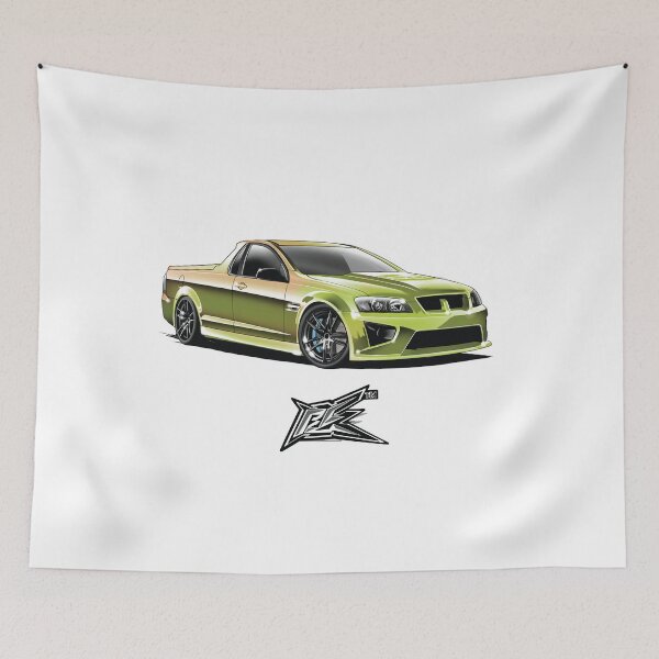 Item preview, holden maloo ute colorshift green  designed and sold by NaquashM.