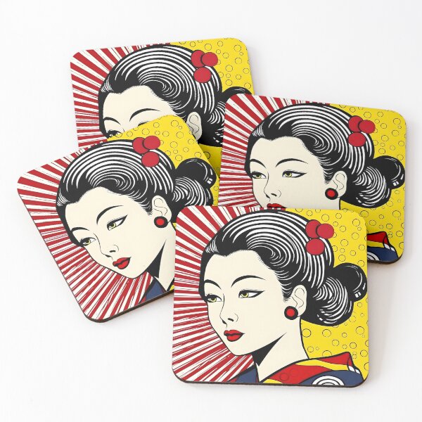 Item preview, BEAUTIFUL JAPANESE POP ART STYLE designed and sold by infinitearte.