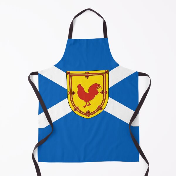 Item preview, Scottish Saltire Flag with Rooster Shield (bratach shalainn na h-Alba le sgiath ròc) designed and sold by JonathanR1994.