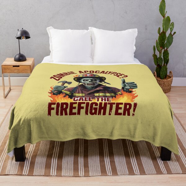 Item preview, Zombie Firefighter - Zombie Apocalypse? Call The Firefighter! designed and sold by MaateoDesign.