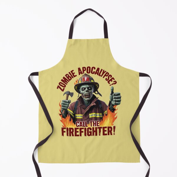 Item preview, Zombie Firefighter - Zombie Apocalypse? Call The Firefighter! designed and sold by MaateoDesign.