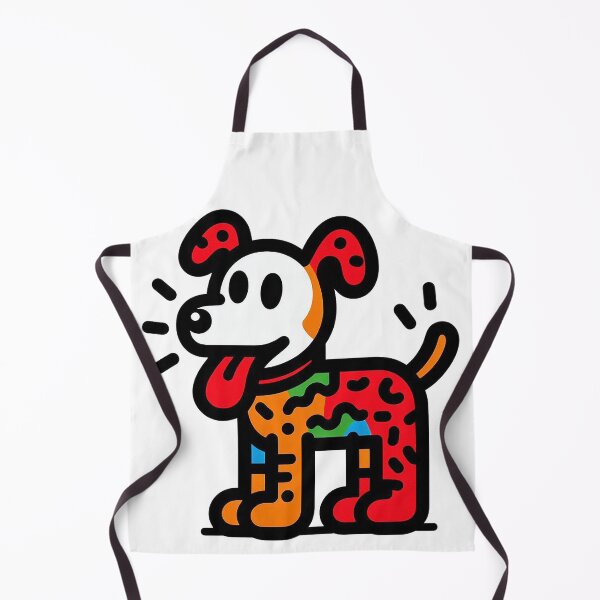 Item preview, Cute colourful dog designed and sold by Silbays.