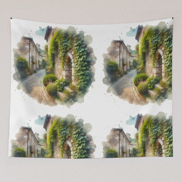 Item preview, "The Timeless Charm of Stone Houses" designed and sold by Kriebelt.