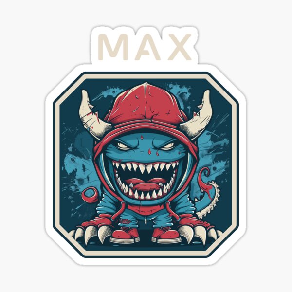Monster MAX Sticker