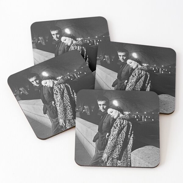 Item preview, Romy Schneider and Alain Delon designed and sold by PeacefulHShop.