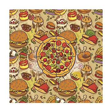 Artwork thumbnail, Fast Food cheat day by R3FDesign