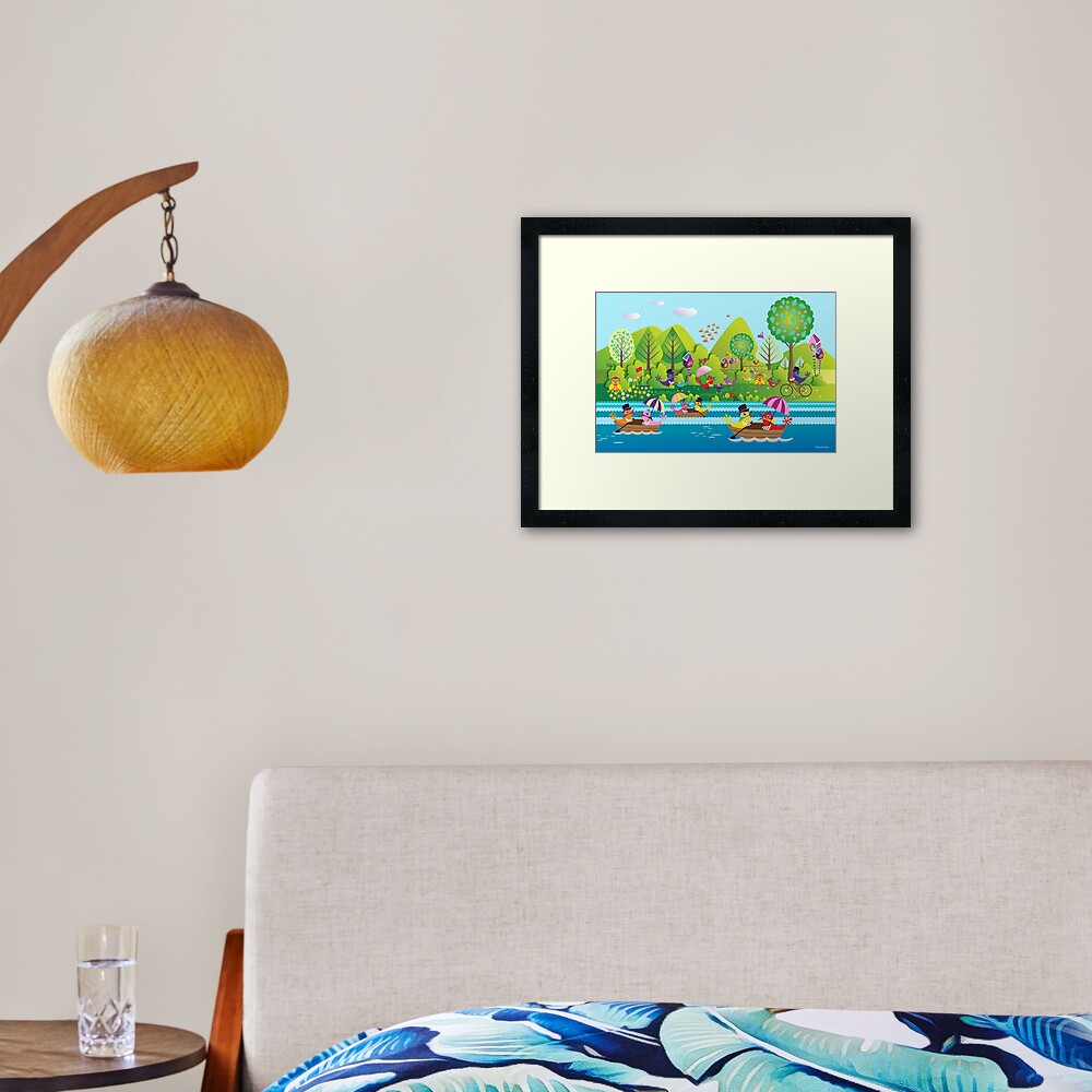 Item preview, Framed Art Print designed and sold by MagsBirdy.