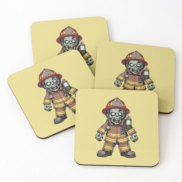 Item preview, Zombie Firefighter designed and sold by MaateoDesign.