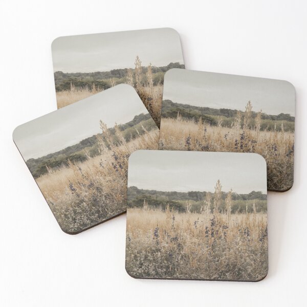 Item preview, Wildflower Field Landscape Oil Painting, Vintage Landscape Art Print designed and sold by tarzbol.