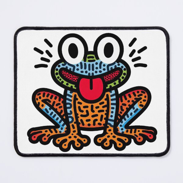Item preview, Cool colourful frog designed and sold by Silbays.