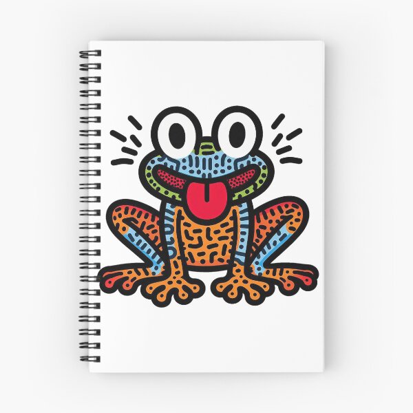 Item preview, Cool colourful frog designed and sold by Silbays.