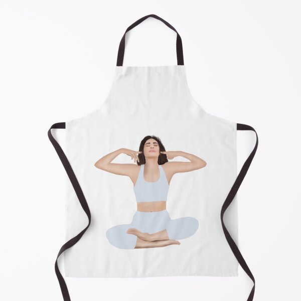 Item preview, Yoga Girl Pose Covering Her Ears | Mindfulness Meditation Art designed and sold by angelyara.
