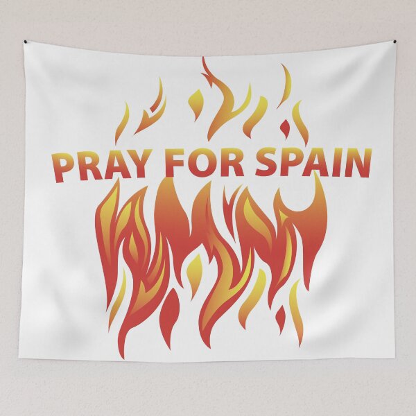 Item preview, Pray for Spain designed and sold by Wolagno.