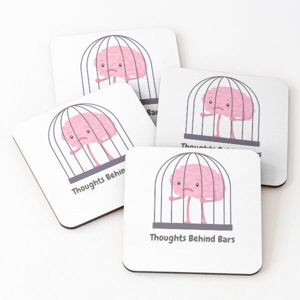Item preview, Thoughts Behind Bars designed and sold by bojanaprinting.
