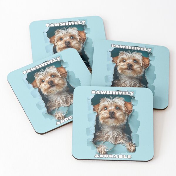 Item preview,  Pawsitively Adorable Teacup Havanese Yorkshire Terrier dog lover collection  designed and sold by FusionBrush.