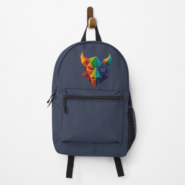 Item preview, A traditional devil mask, origami, buffalo vector art designed and sold by VugArtShop.
