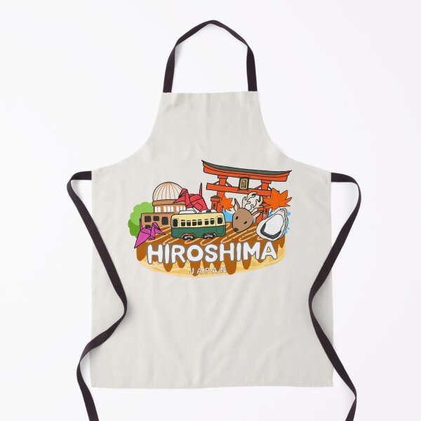 Item preview, HIROSHIMA Love Japan Hiroshima Logo Cute Japanese Travel  Art Miyajima Souvenir T-Shirt Sticker designed and sold by Marinaaa010.