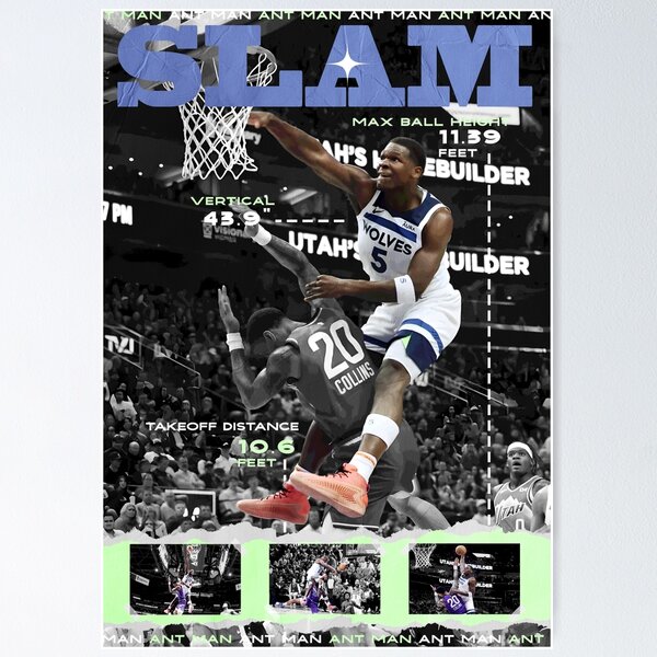 Artikel-Vorschau von Anthony Edwards Posterize Dunk, designt und verkauft von Dkvil.