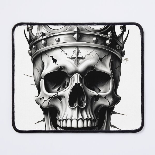 Item preview, Royal Skull with Broken Gothic Crown designed and sold by SoulGame.