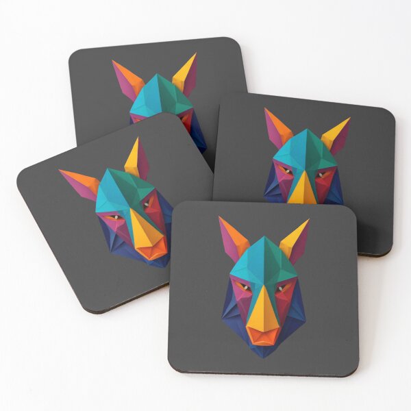 Item preview, A traditional devil mask, origami, donkey vector art designed and sold by VugArtShop.