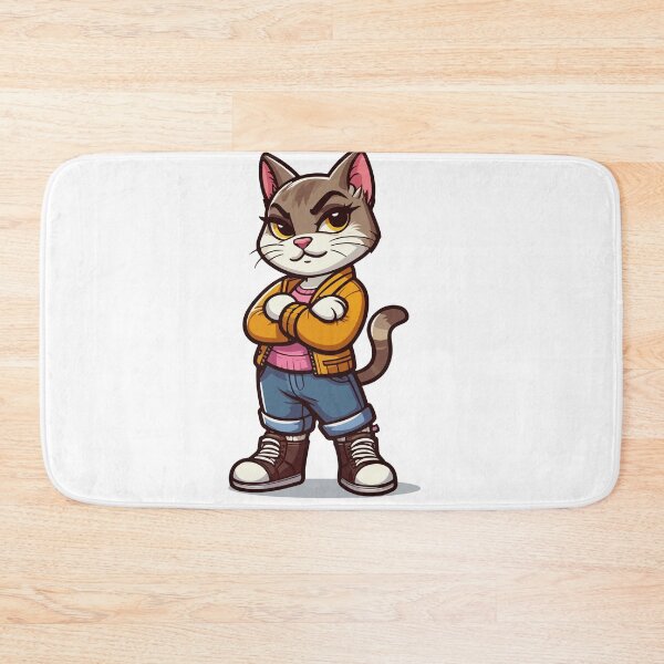 Item preview, Cat Brat: proud with arms crossed designed and sold by ArtEmotionsImages.
