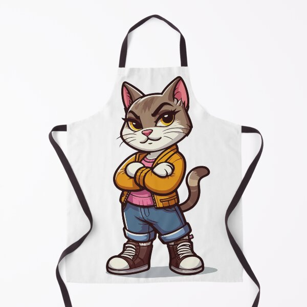 Item preview, Cat Brat: proud with arms crossed designed and sold by ArtEmotionsImages.