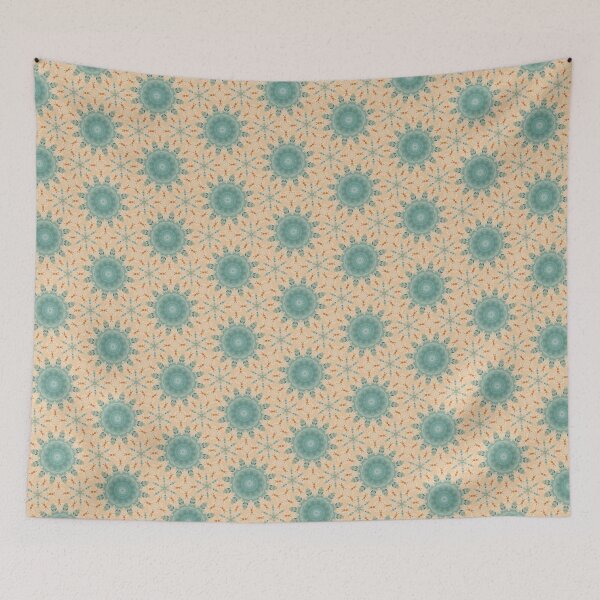 Item preview, Green stars and orange delight designed and sold by lancswithlove.
