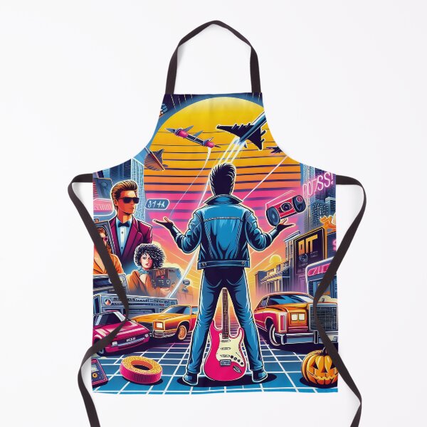 Item preview, Vibrant 80s retro design - perfect for adding vintage charm to any space! designed and sold by PandaTShirtShop.