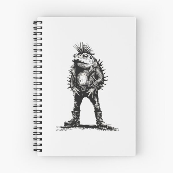 Item preview, Mohican Punk Rocker Frog designed and sold by paulo silveira.