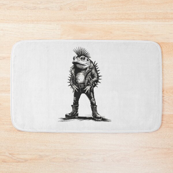 Item preview, Mohican Punk Rocker Frog designed and sold by paulo silveira.