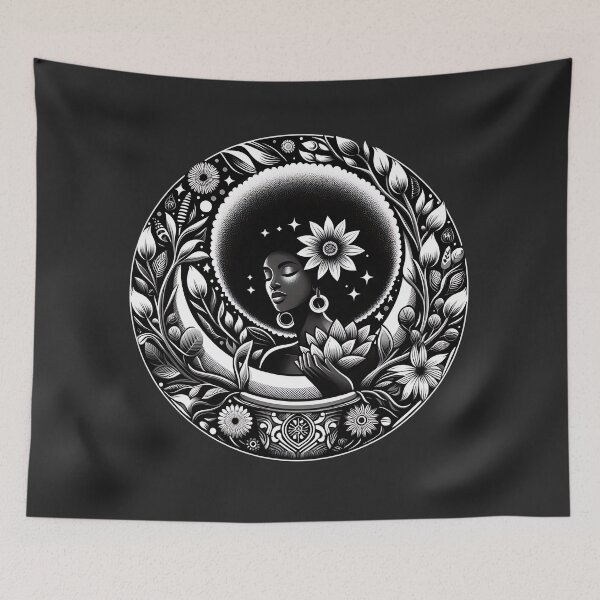 Item preview, Afro Cosmic Mandala designed and sold by Indoni.