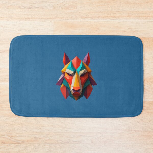 Item preview, A traditional devil mask, origami, horse vector art designed and sold by VugArtShop.