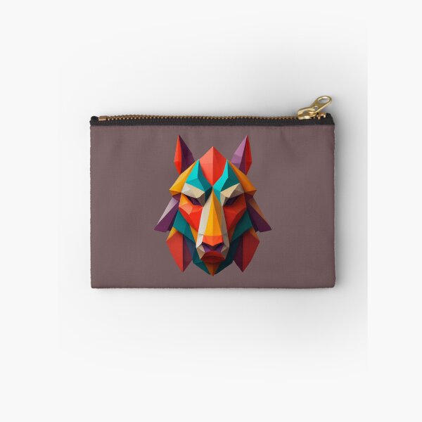 Item preview, A traditional devil mask, origami, horse vector art designed and sold by VugArtShop.