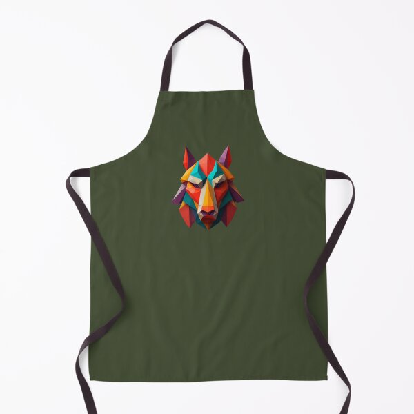 Item preview, A traditional devil mask, origami, horse vector art designed and sold by VugArtShop.