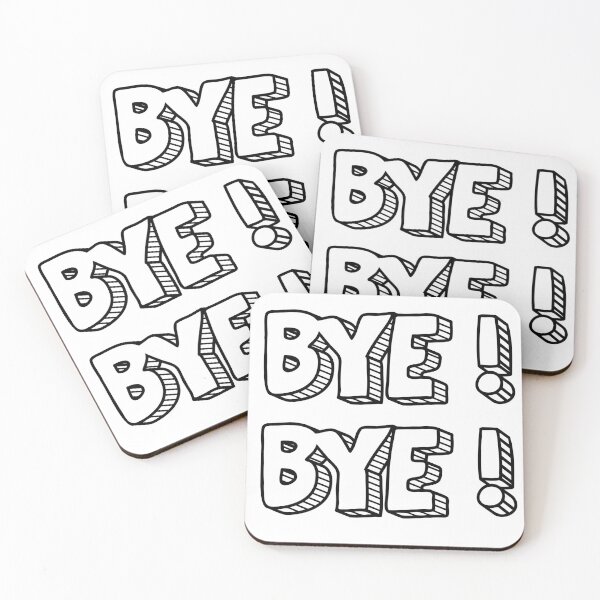 Item preview, BYE BYE LOGO WRITING designed and sold by infinitearte.