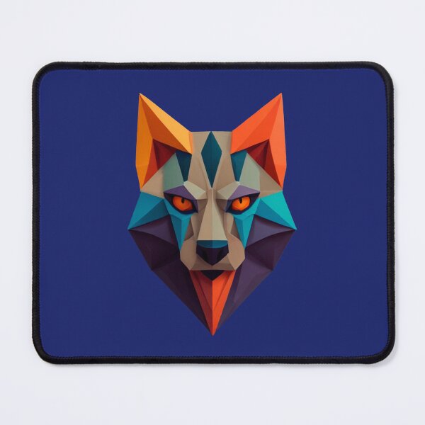 Item preview, A traditional devil mask, origami, hyena vector art designed and sold by VugArtShop.