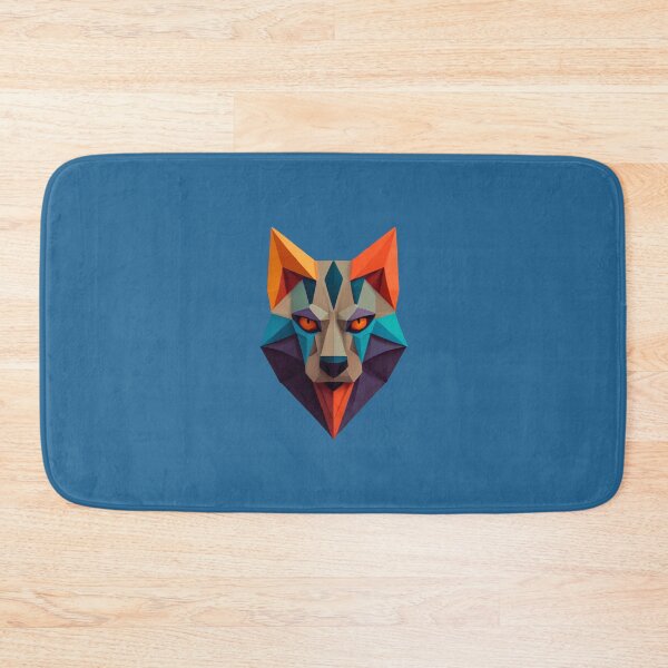 Item preview, A traditional devil mask, origami, hyena vector art designed and sold by VugArtShop.