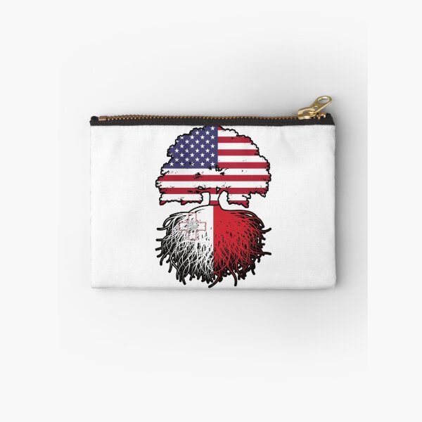 Item preview, Malta Maltese American USA United States America Tree Roots Flag designed and sold by FlagX.