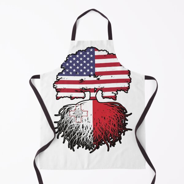Item preview, Malta Maltese American USA United States America Tree Roots Flag designed and sold by FlagX.