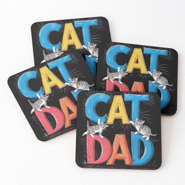 Item preview, Dad of a cat designed and sold by PureViolence.