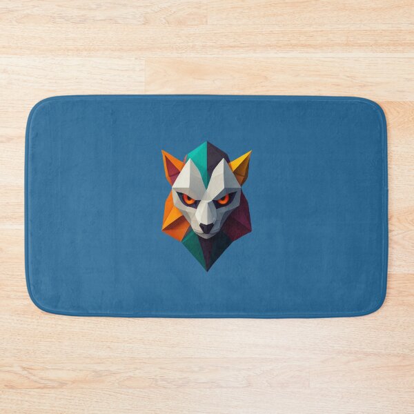 Item preview, A traditional devil mask, origami, lemur vector art designed and sold by VugArtShop.