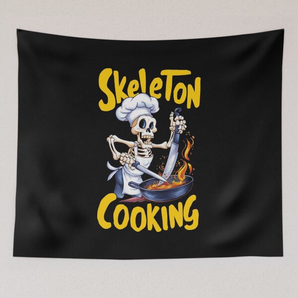 Item preview, Skeleton Cooking Funny Gifts For Chefs designed and sold by MikeKart.